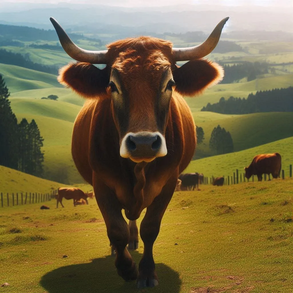 Abdominal Contour Of A Cow
