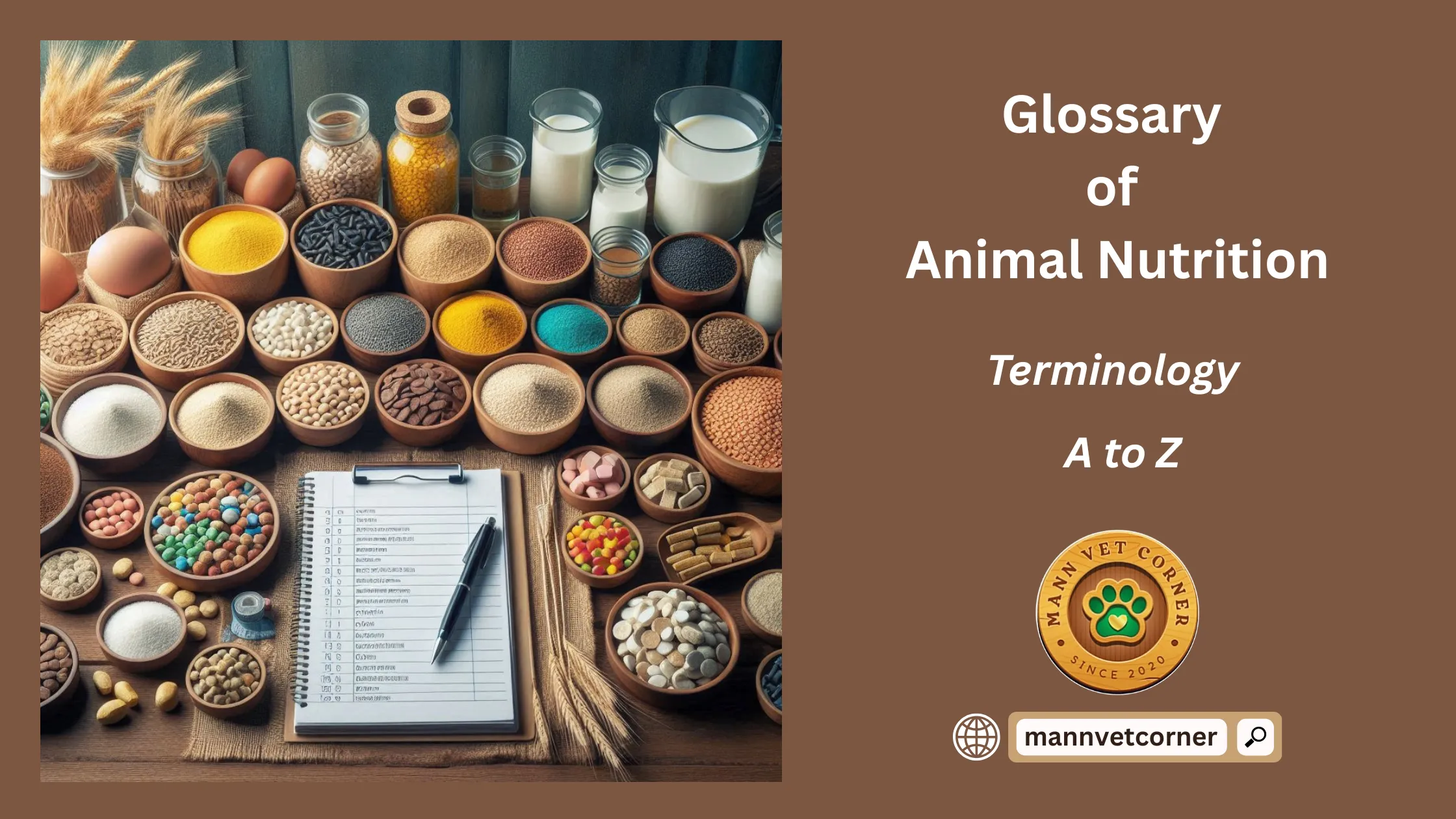 Animal Nutrition terms