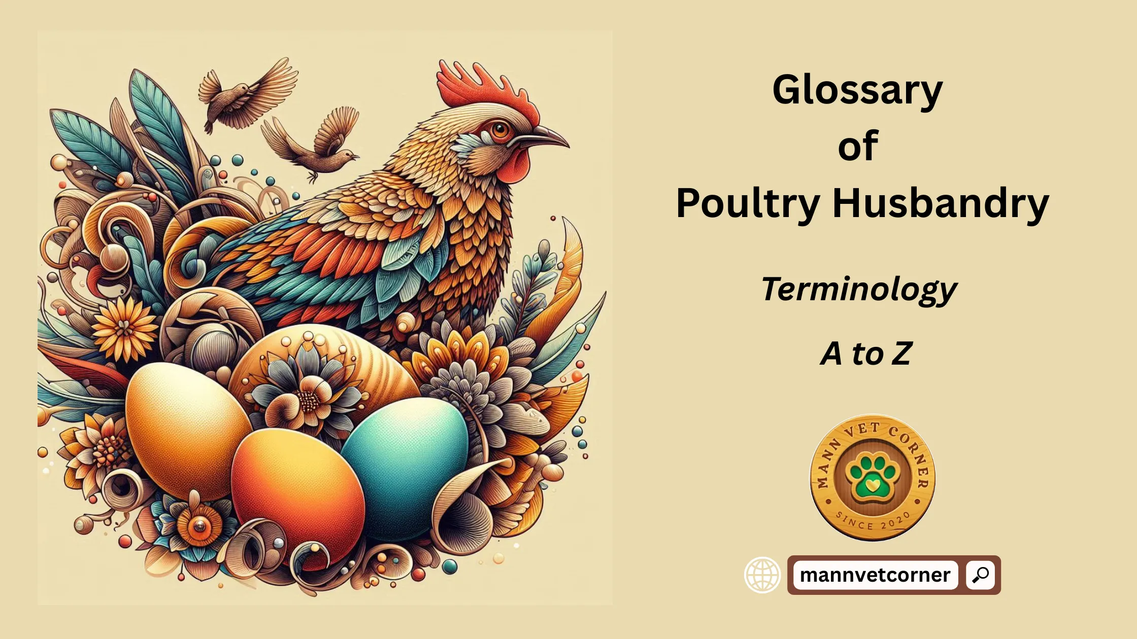 terms of Poultry husbandry