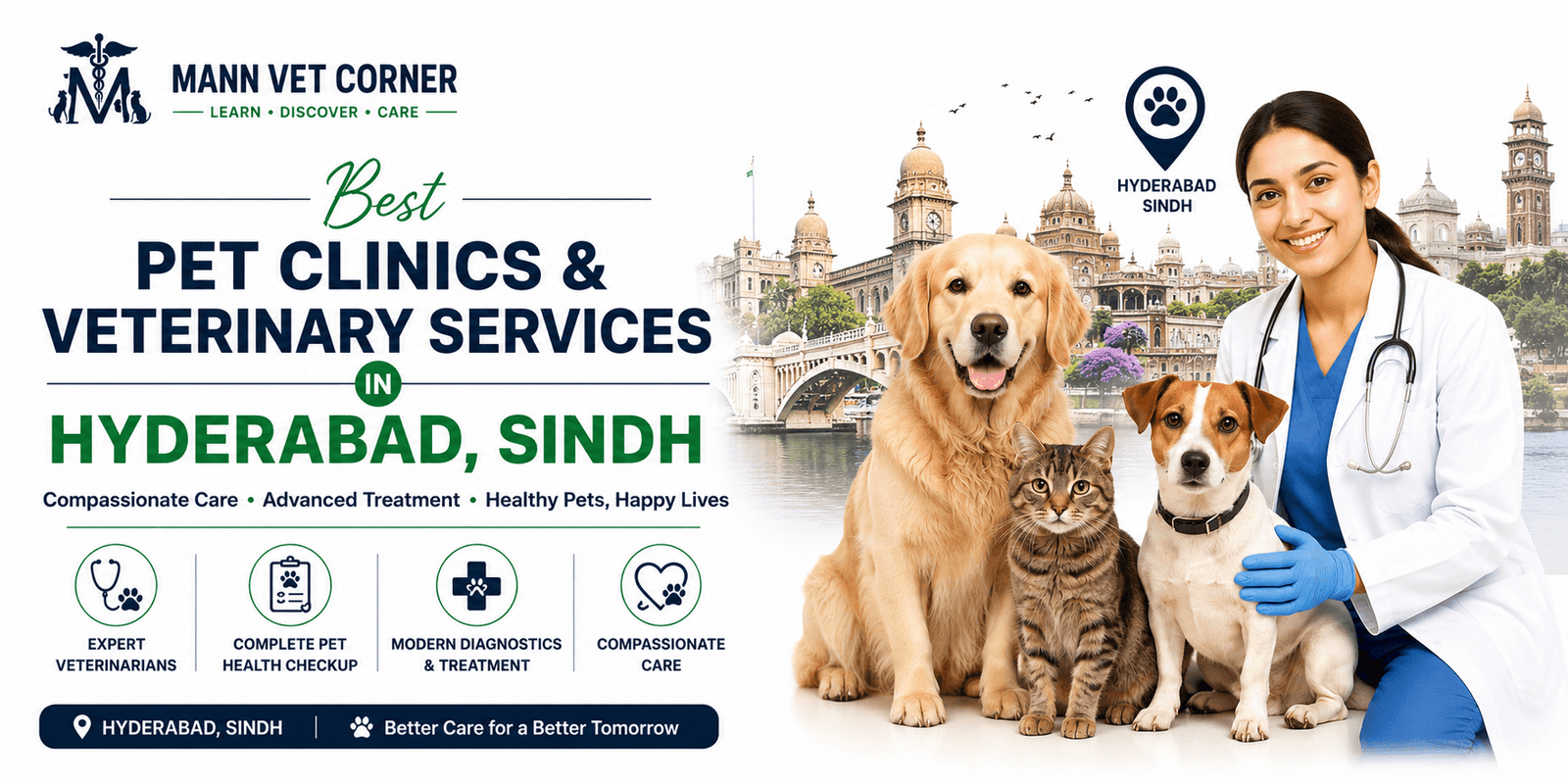 Best Pet Clinics & Veterinary Services in Hyderabad, Sindh