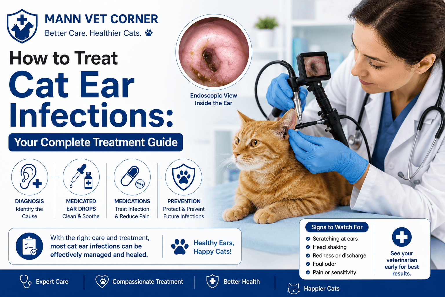 How to Treat Cat Ear Infections: A Guide for Pet Parents