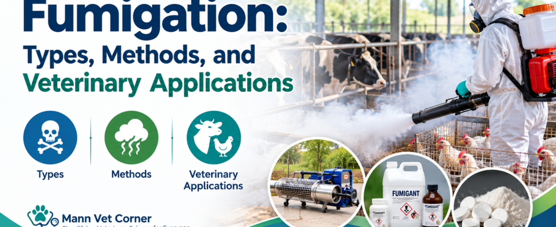 Fumigation: Types, Methods, and Veterinary Applications