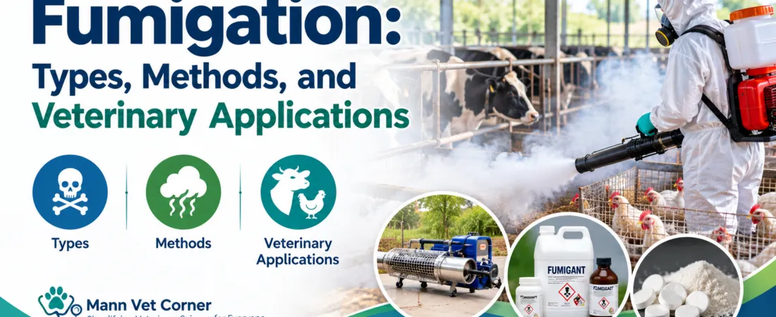 Fumigation: Types, Methods, and Veterinary Applications